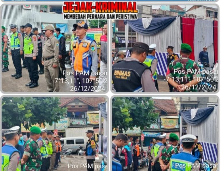 Dengan Sigap Polsek Samarang, Pimpin Apel Pagi Dalka Pengamanan Ops Lilin Lodaya 2024.