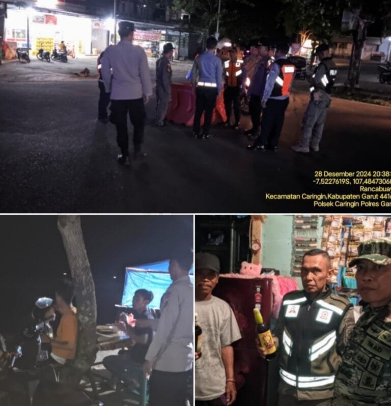 Giat Patroli KRYD Polsek Caringin Bersama Anggota, Guna Menjaga Kerawanan Di Wilkum Polsek Caringin.