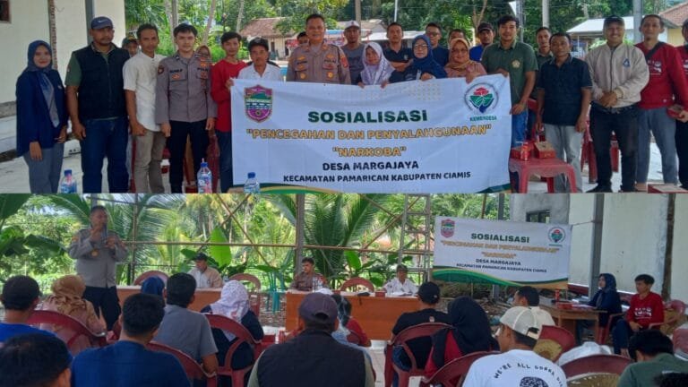 Sosialisasi Pencegahan dan Penyalahgunaan Narkoba Desa Margajaya Kec, Pamarican