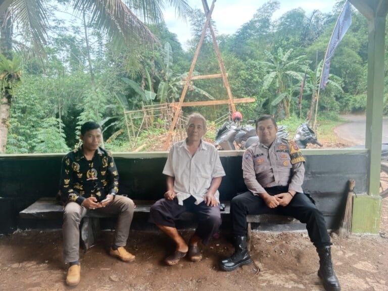 Cooling System, Polsek Sukadana Polres Ciamis Koorkom Kamtibmas ke Warga Desa Bunter