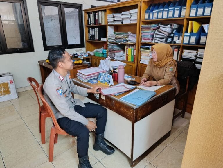 Cooling System, Polsek Cikoneng Polres Ciamis Koorkom Bahaya TPPO ke Korwil Pendidikan