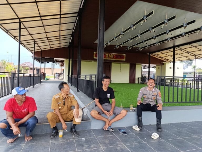 Cooling System, Polsek Cikoneng Polres Ciamis Koorkom Kamtibmas ke Warga di Desakidul