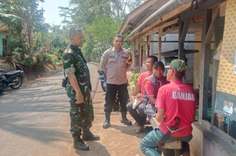 Cooling System, Polsek Sukadana Polres Ciamis Koorkom Kamtibmas ke Warga Desa Bunter