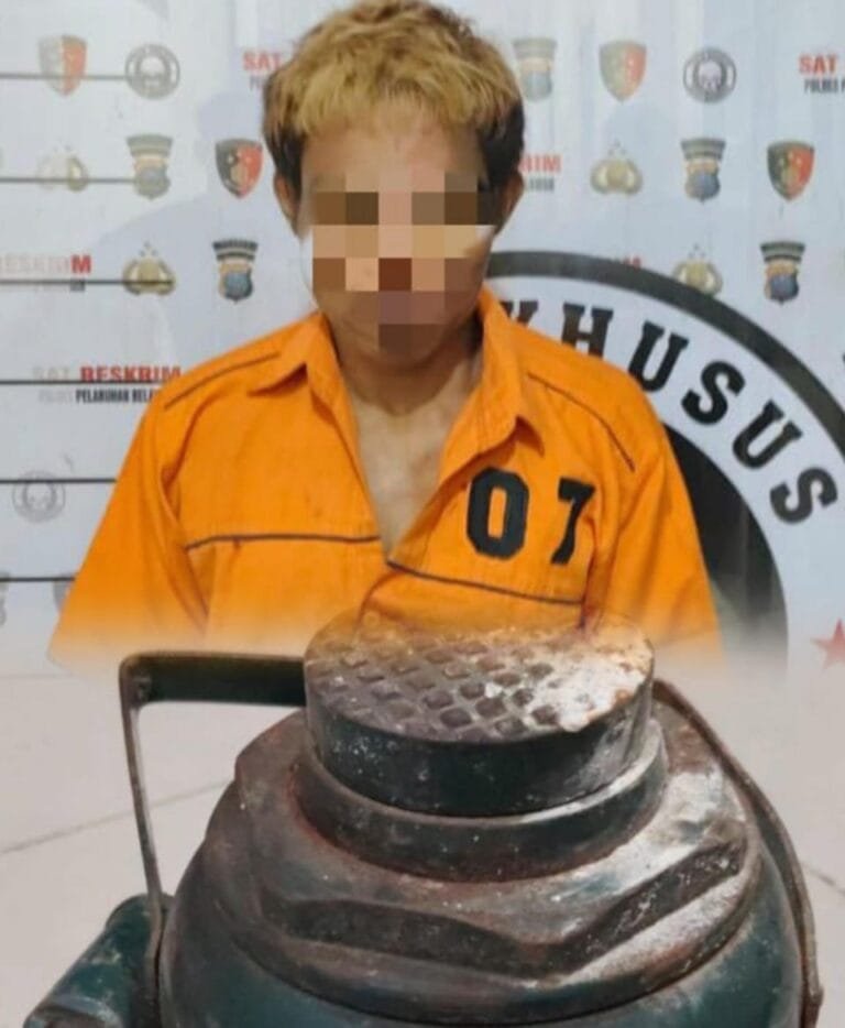 Sat Reskrim Polres Pelabuhan Belawan Berhasil Meringkus satu pelaku pencurian, kekerasan atau Perampokan