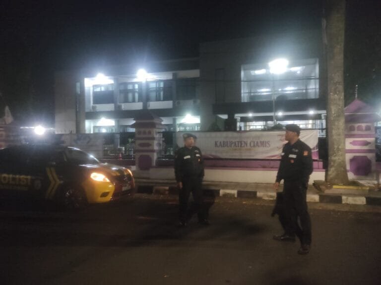 Sat Samapta Polres Ciamis Patroli Malam Hari Antisipasi Balap Liar dan Tindak Kriminalitas