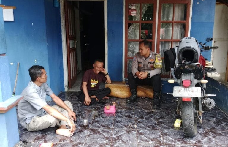 Cooling System, Polsek Cikoneng Polres Ciamis Koorkom Kamtibmas ke Warga Nasol
