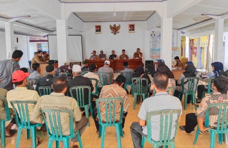 Cooling System, Polsek Lakbok Koorkom Kamtibmas Bahaya TPPO ke Warga di Kutawaringin