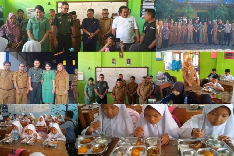 Ciamis Launching Program Makan Bergizi Gratis (MBG) di Kecamatan Banjarsari