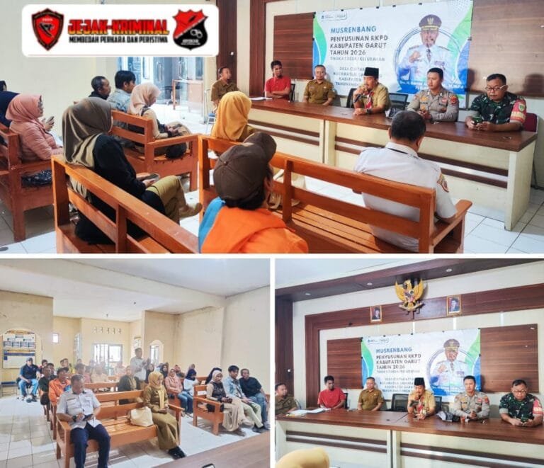 Gelar Rapat Persiapan Musrenbang, Polsek Samarang Bersama Jajaran.