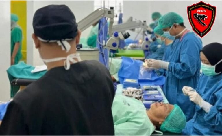Bentuk Kepedulian Klinik Wijaya Kusumah Limbangan, Gelar Operasi Katarak Secara Gratis.