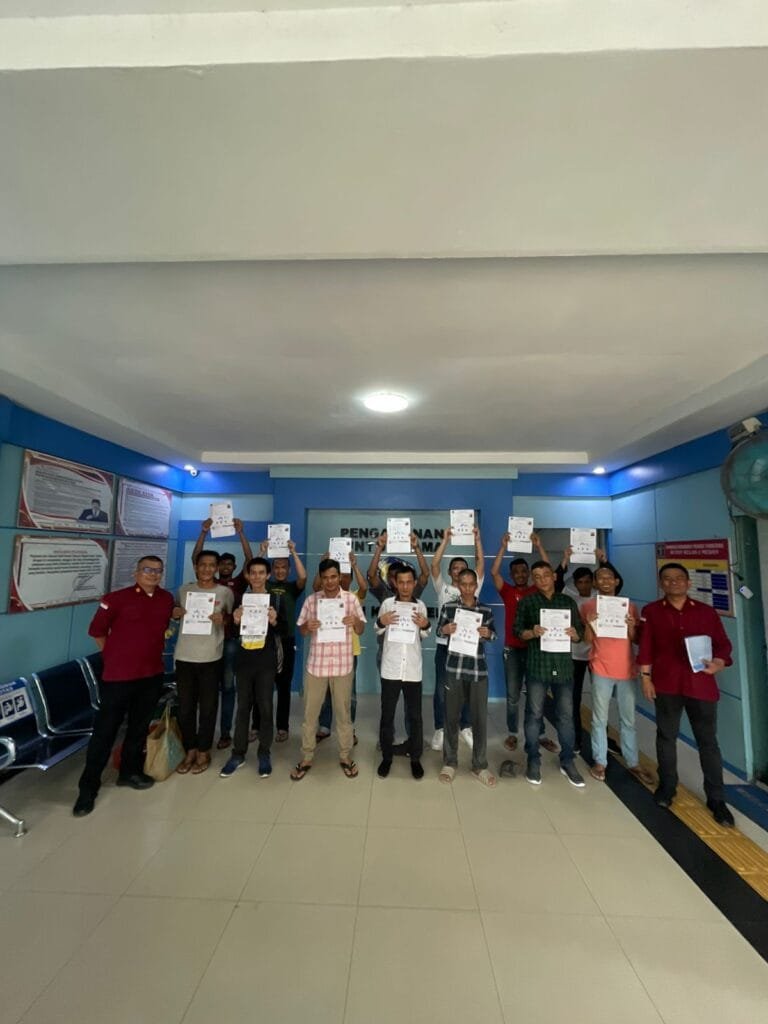 Peroleh Hak Integrasi, 14 Orang Warga Binaan Rutan Medan Bebas Bersyarat