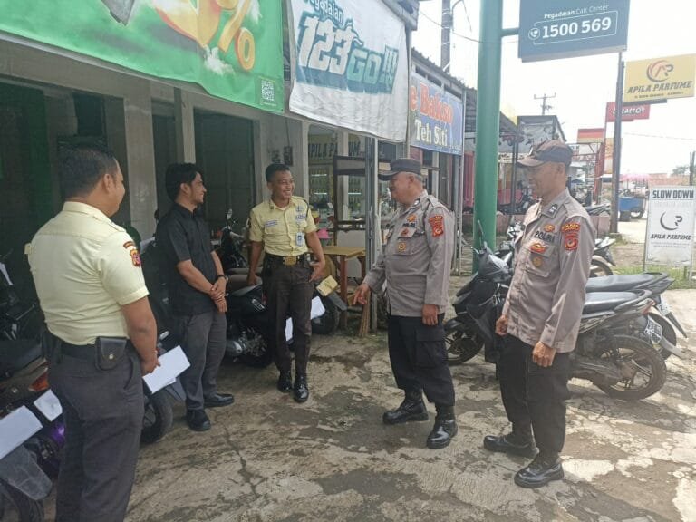 Sambang Satpam Pegadaian Kawali untuk Jaga Keamanan