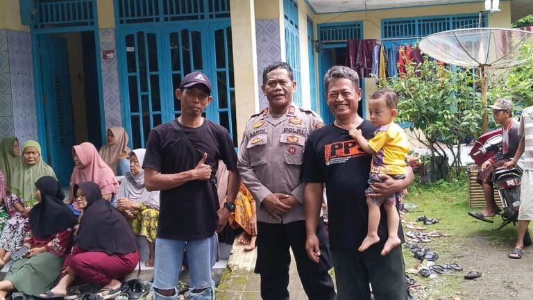 Jaga Harkamtibmas Yang Kondusif, Polsek Banjarsari Cooling System ke Tomas Cikaso