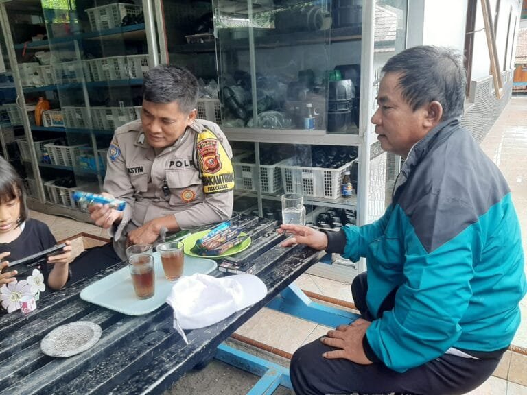 Cooling System, Polsek Cipaku Koorkom Bahaya TPPO dan Jaga HanPangan ke Tokoh di Jalatrang