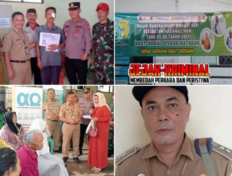 H. Solihin Kapus Citeras, Bersama Tim Medis Bekerja Sama Dengan Pihak RS Cicendo, giat Baksos Operasi Katarak