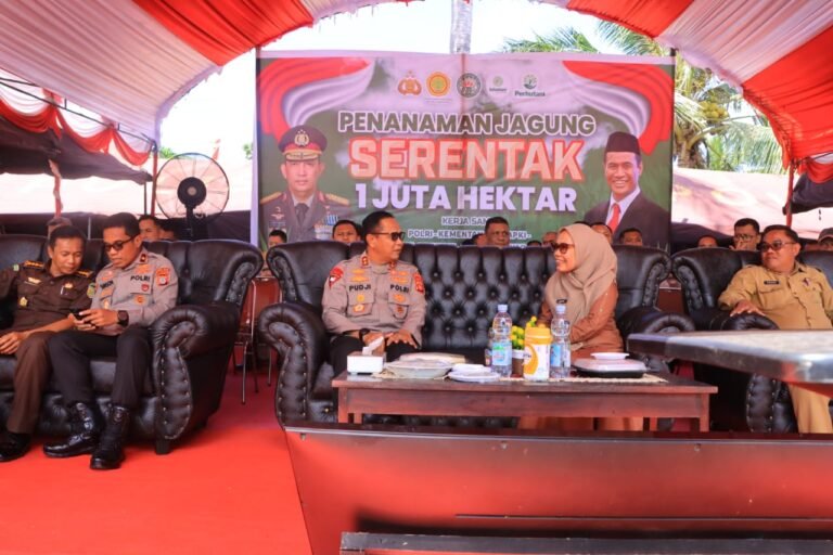 Memperkuat Ketahanan Pangan Nasional, Kapolda Irjen Pol Pudji Hadiri Zoom Meeting Penanaman Jagung Serentak 1 Juta Hektar