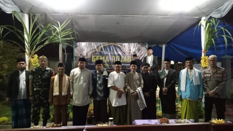 Polsek Rancah Polres Ciamis Ikuti Kegiatan Peringatan Isra Mi’raj di Masjid Al Jihad