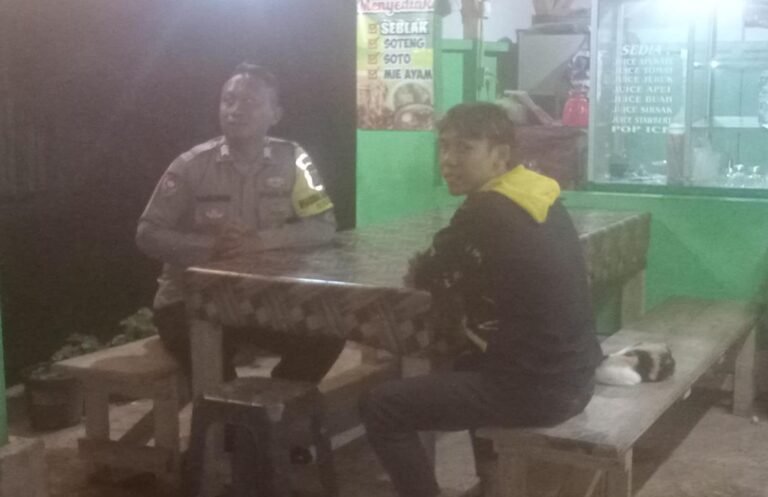Cooling System, Polsek Sukadana Polres Ciamis Koorkom Kamtibmas ke Tokoh Pemuda Sukadana