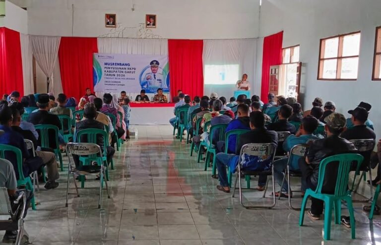 Musrenbang RKPD 2026 Desa Caringin Garut Usulkan Relokasi Rumah dan Perbaikan Jembatan.