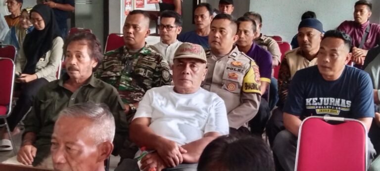 Cipta Kondisi, Polsek Kawali Polres Ciamis Ikuti Pelepasan Tim Bola Voli Botabex U-16 Kawalimukti