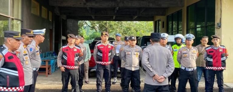 Polres Ciamis Siagakan Personel Beri Pengamanan Acara di Ponpes Cijantung