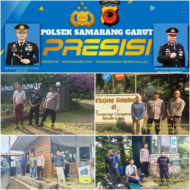 Polsek Samarang Berikan Pelayanan Terbaik Pada Pengunjung Objek Wisata, Dan Pengaturan Lalu Lintas