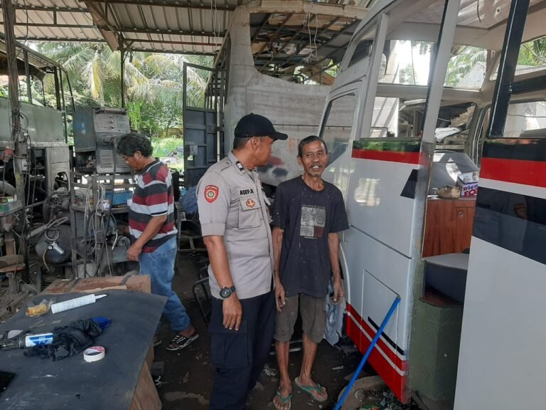 Cooling System, Polsek Cikoneng Polres Ciamis Koorkom Kamtibmas ke Warga di Gandasari