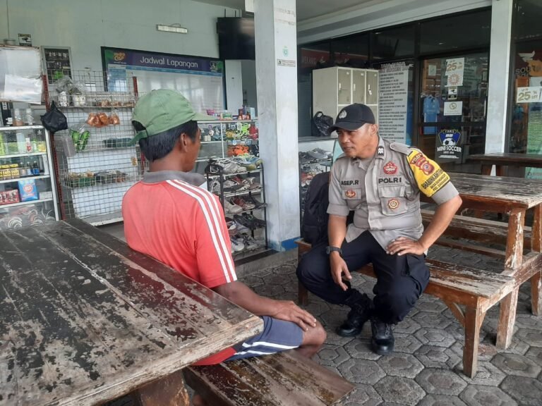 Cooling System, Polsek Cikoneng Polres Ciamis Koorkom Bahaya TPPO ke Warga di Gunungrasa