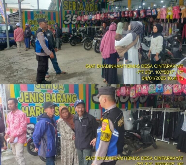 Bhabinkamtibmas Polsek Samarang, Kegiatan Sambang RW Di Desa Cinta Rakyat.