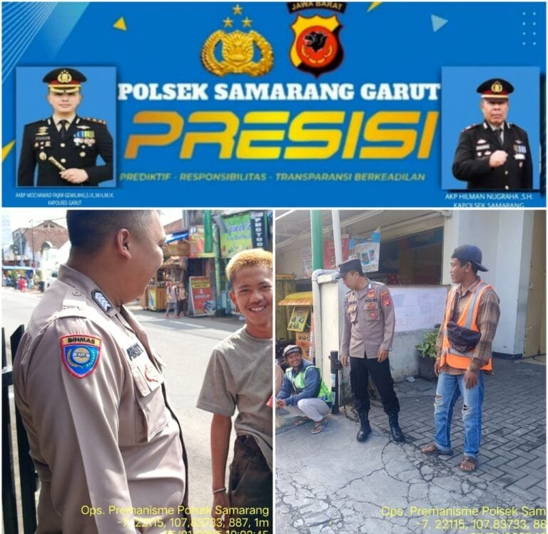 Cegah Gangguan Kamtibmas, Polsek Samarang Gencar Patroli Operasi Premanisme.