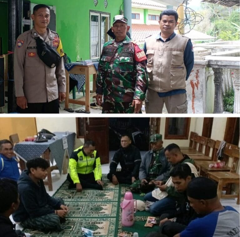 Polsek Samarang Giat Ngariung Kamtibmas, Bersama Tokoh Masyarakat Desa Parakan.