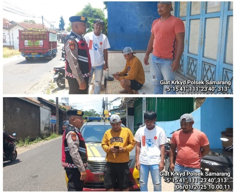 Giat Patroli KRYD, Operasi Premanisme Di Wilayah Hukum Polsek Samarang