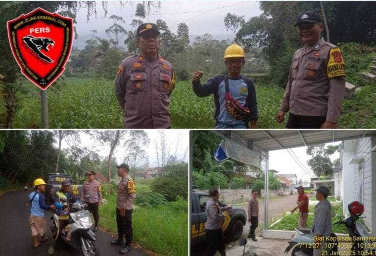 Cooling System, Polsek Samarang Laksanakan Koorkom Dengan Tokoh Masyarakat Desa Sukalaksana.