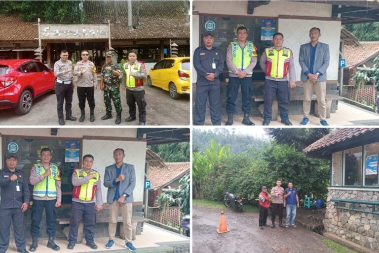 Giat Lakukan Lalin, Dan Patroli Dialogis Di Objek Wisata Di Wilayah Hukum Polsek Samarang.