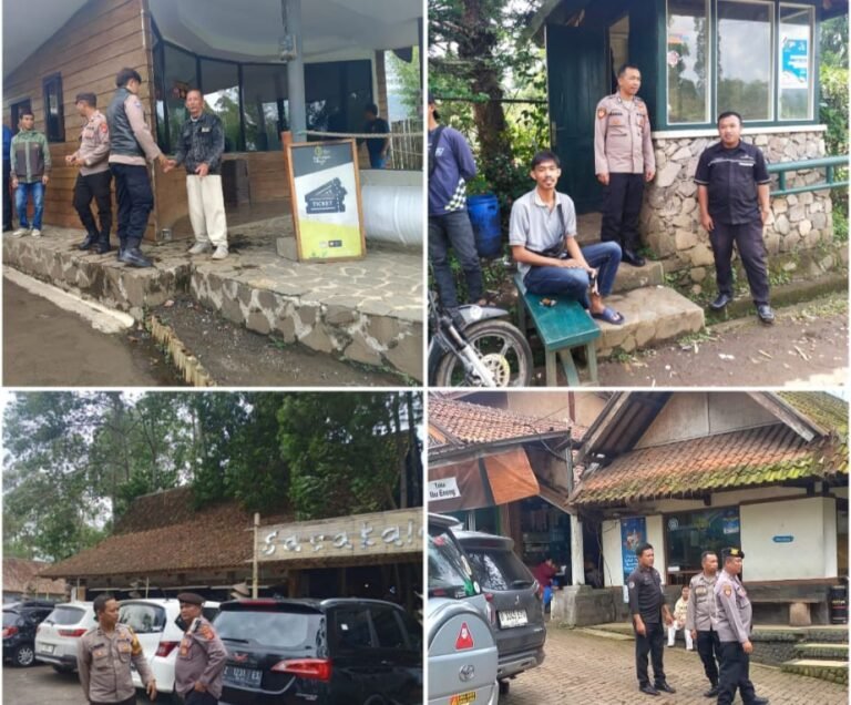 Situasi Arus Lalin dan Tempat Wisata, Dalam Rangka Antisipasi libur Panjang Diwilkum Polsek Samarang.