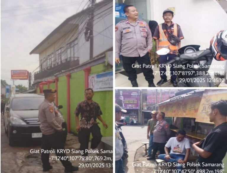 Guna Mencegah Terjadinya C3 dan Gangguan Kamtibmas, Polsek Samarang Intens Patroli KRYD.
