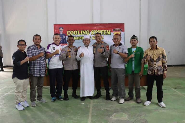 Cooling System, Kapolres Ciamis Ajak Warga Rajadesa Jaga Harkatimbas Tetap Kondusif