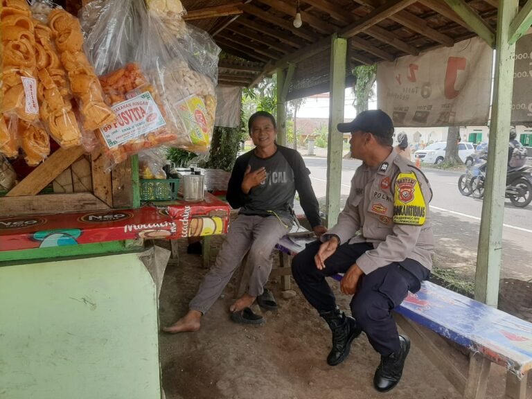 Cooling System, Polsek Cikoneng Polres Ciamis Koorkom Kamtibmas ke Warga di Gunungrasa