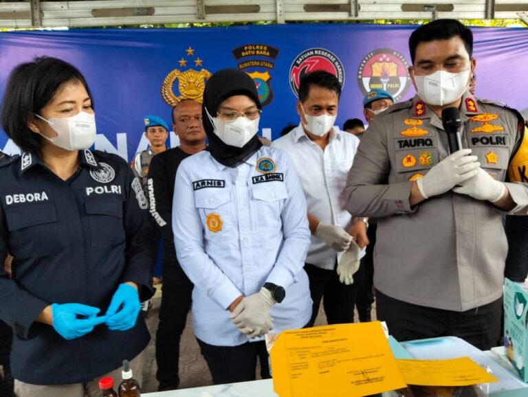 Bravo Polres Batu Bara Musnakan Narkotika Jenis Terbaru Sabu Sabu Dan Ribuan Pil Extasi