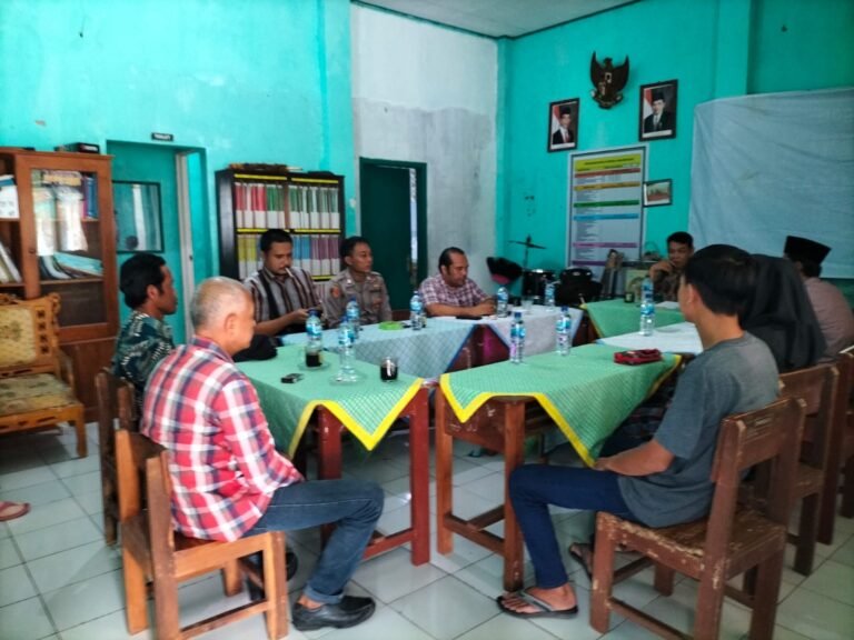 Perkuat Sinergitas, Polsek Lakbok Polres Ciamis Koorkom ke Toga Jaga Harkamtibmas