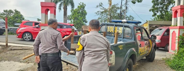 Polsek Banyuresmi Sita Alat Judi Muncang, Tindak Lanjut Aduan Masyarakat