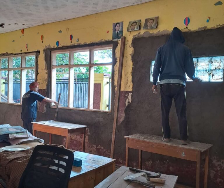 SDN Wanajaya 2 Wanaraja Berbenah , Tahun ini Sejumlah ruangaan diperbaiki