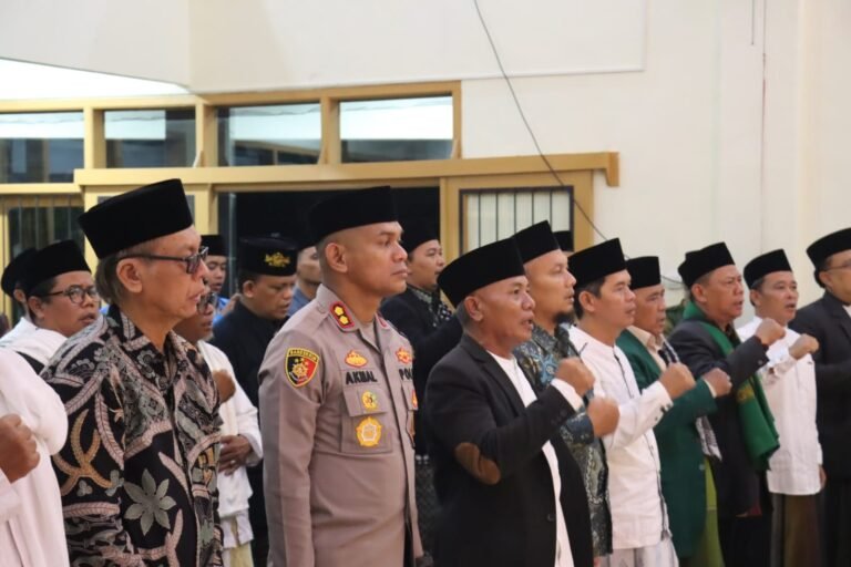 Kapolres Ciamis Hadiri Tasyakur Harlah NU Ke-102 dan Peringatan Isra Mi’raj, Wujud Sinergi Ulama dan Umara