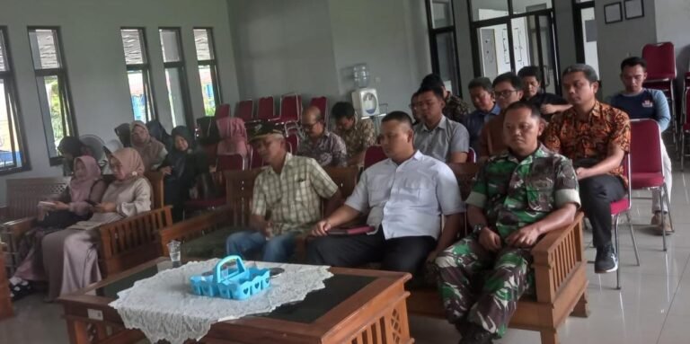 Polsek Kawali Ikuti Rakor SPPG Program Makan Bergizi Gratis di Kecamatan Kawali