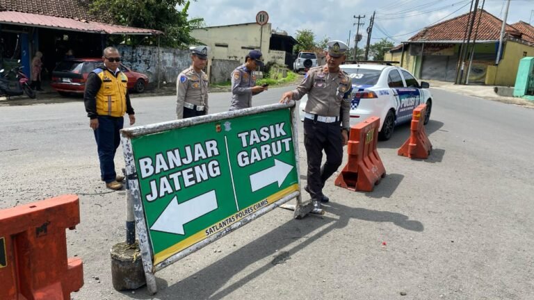 Persiapan Ops Ketupat Lodaya, Polres Ciamis Survei Jalur Bersama Instansi Terkait