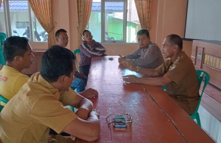 Sambut Ramadan, Polsek Sukadana Polres Ciamis Koorkom ke Tokoh Jaga Harkamtibmas