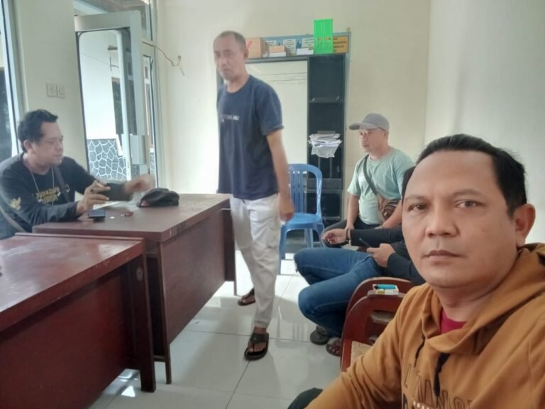 Polsek Rancah Polres Ciamis Cooling System Gerakan Tagih Janji Kades Tambaksari