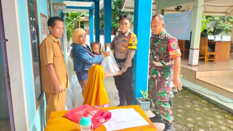 Perkuat Sinergitas, Polsek Lakbok Polres Ciamis Koorkom ke Warga Jaga Harkamtibmas