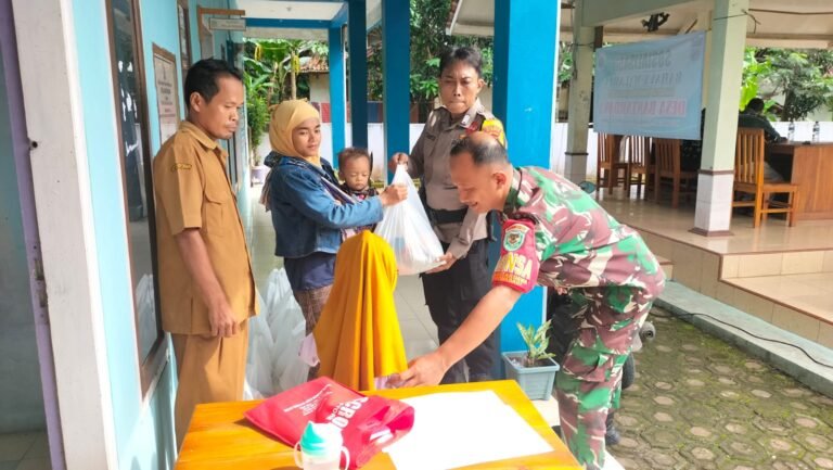 Perkuat Sinergitas, Polsek Lakbok Polres Ciamis Koorkom ke Warga Jaga Harkamtibmas