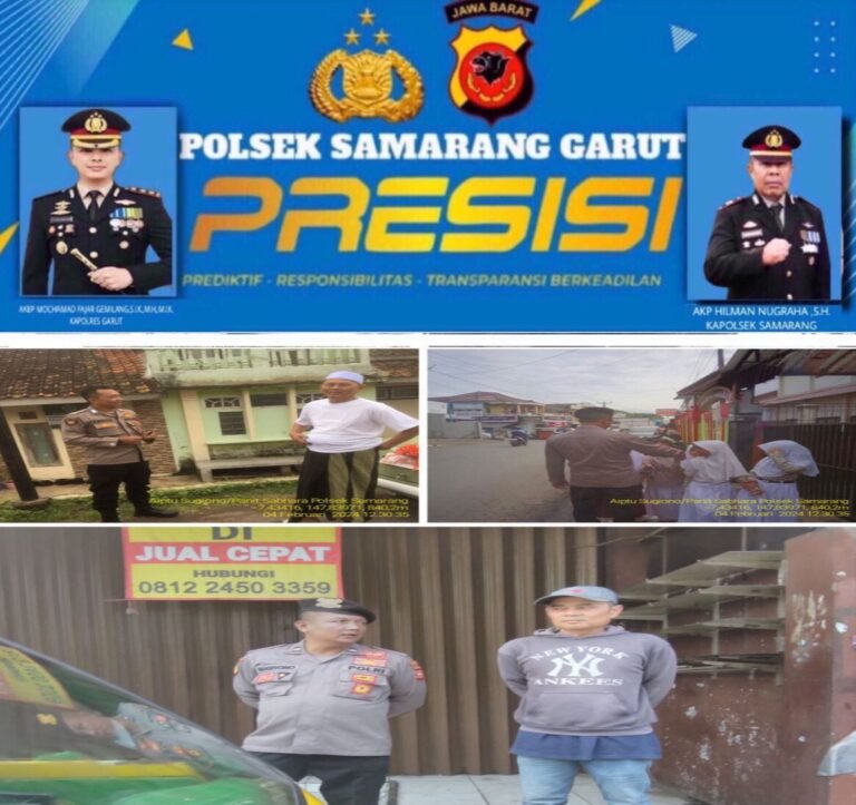 Guna Mencegah Terjadinya C3 Dan Gangguan Kamtibmas, Polsek Samarang Gelar Patroli KRYD Siang.